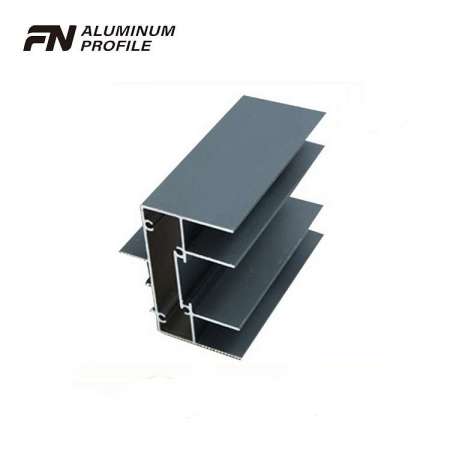 Aluminum Window&Door Profile with extrusion rubber seal to make doors and windows